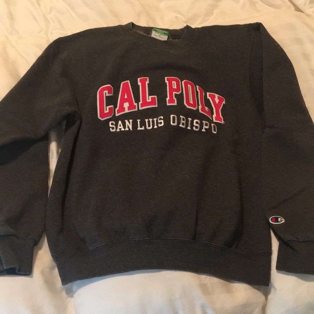 Used cal poly crew neck sweatshirt